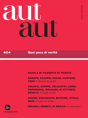 cover image of aut aut 404
